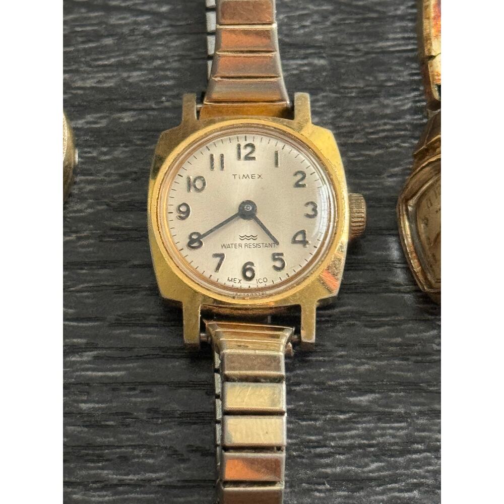 Lot of 3 VTG Womens Wristwatches Helbros Timex Waltham 2 Gold Filled UNtested - Picture 4 of 9